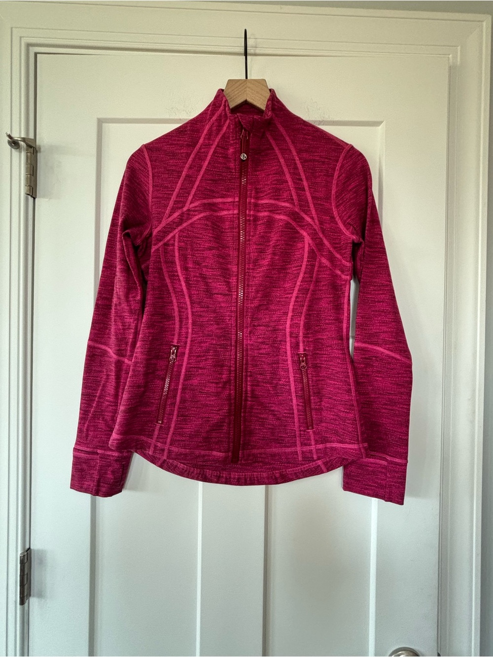 Lululemon Women’s Define Heather Pink Jacket Size 8